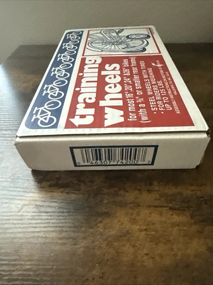 Kit de ruedas de entrenamiento Wald 742: ruedas de acero de 16 - 26" con neumáticos - nuevas Foto 3 de 4