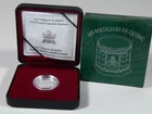 2000 Canada Silver Proof 5 Cent coin. First French Canadian Regiment. OGP/COA