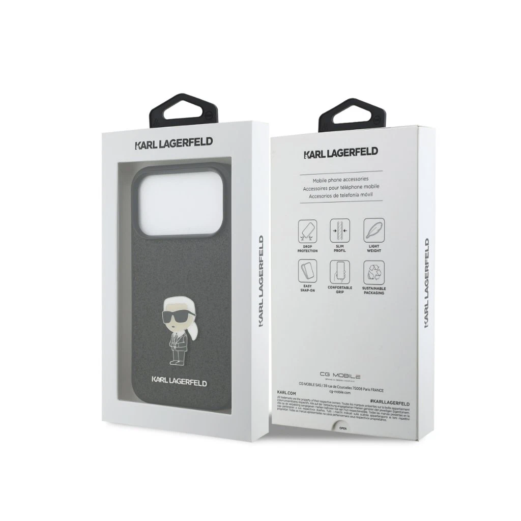 Monogram Hoes IPhone 11 Karl Lagerfeld KLHCN61SAKHPKK - Carcasa