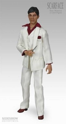 1/6 Scale Scarface - Tony Montana - White Suit Version - MINT IN