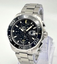 Tag Heuer Aquaracer Calibre 16 Mens Chronograph Automatic CAY211A In Exc. Cond 5