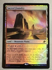 MTG / Sacred Foundry / EOE / #256 / FOIL / Rare / NM