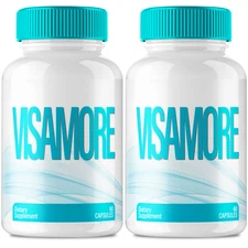 (2 Pack) Visamore Eye Capsules, Advanced Visual Wellness & Crystal Clear Vision