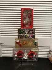 Lot of Assorted Glass Christmas Ornaments