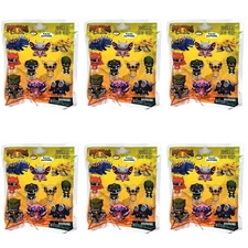 Godzilla vs Power Rangers Series 1 Figural 3D Bag Clip - Lot of 6 Blind Bags
