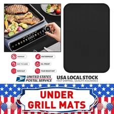 Fireproof and Oil-Resistant 2.6sqft Grill Pad, Perfect for Tabletop Fire Pit Mat