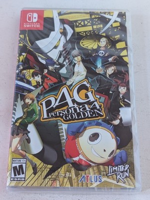 Persona 4 Golden Nintendo Switch Limited Run Games #214 Brand New Sealed Atlus. 