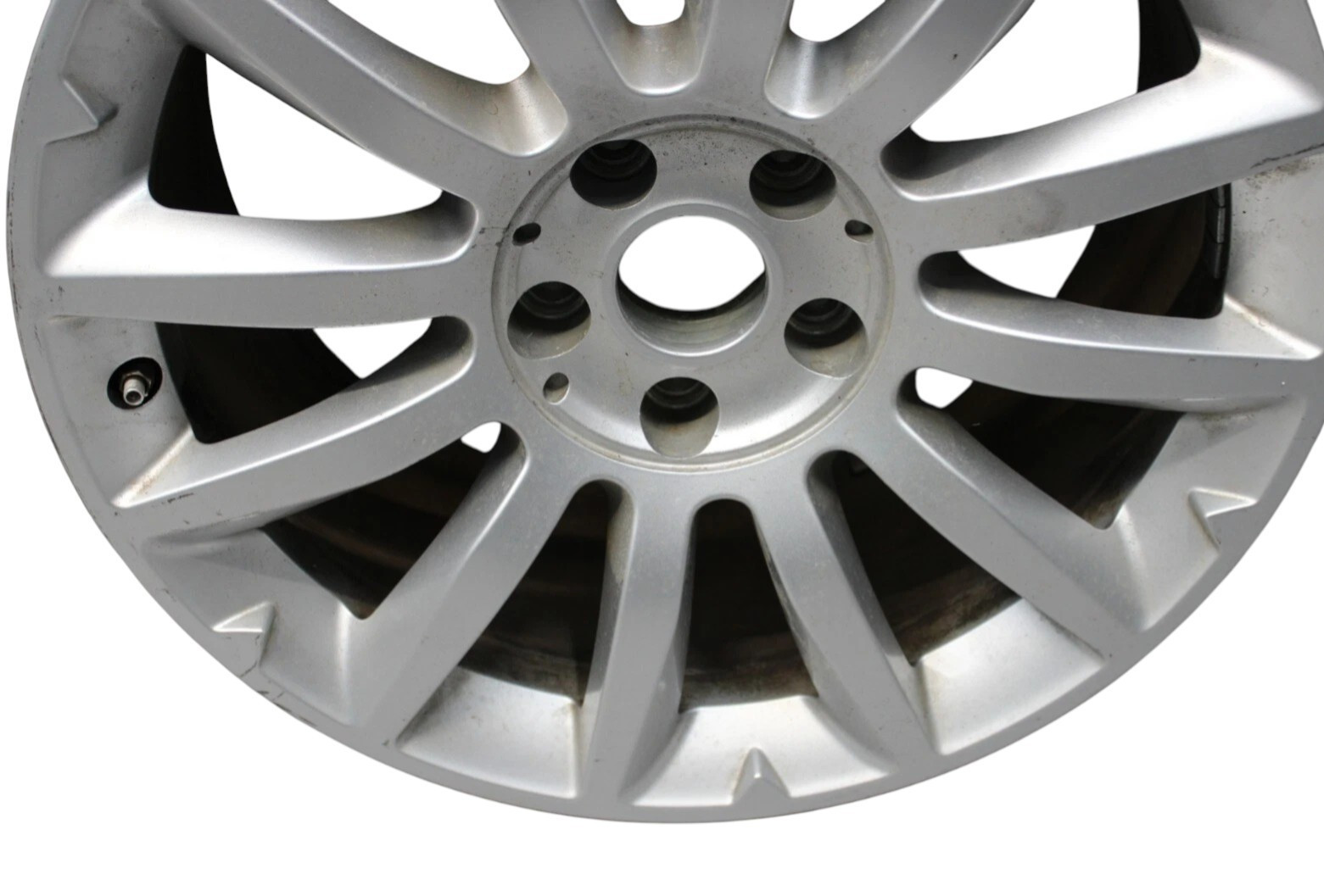 14-15 Maserati Ghibli 8.5X18H2 18'' 12-Spoke Rear Alloy Wheel Rim 670019917 Oem