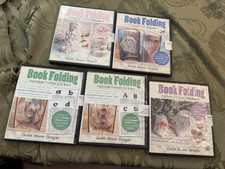 Debbie Moore Book Folding CD ROM Set Of 5 Letters Pattern Cut And Fold