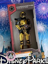 2026 Disney Parks Star Wars Talking Action Figure Commander Pyre Toy New