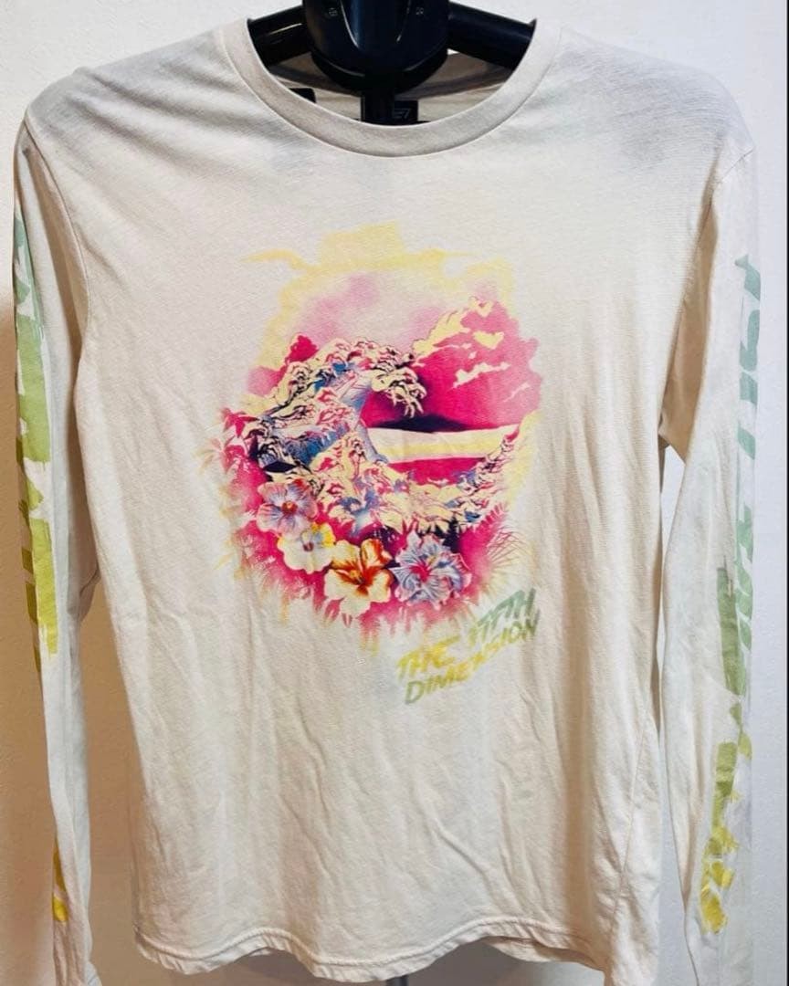55DSL by Diesel Vintage Floral Surf Style Top Size L White