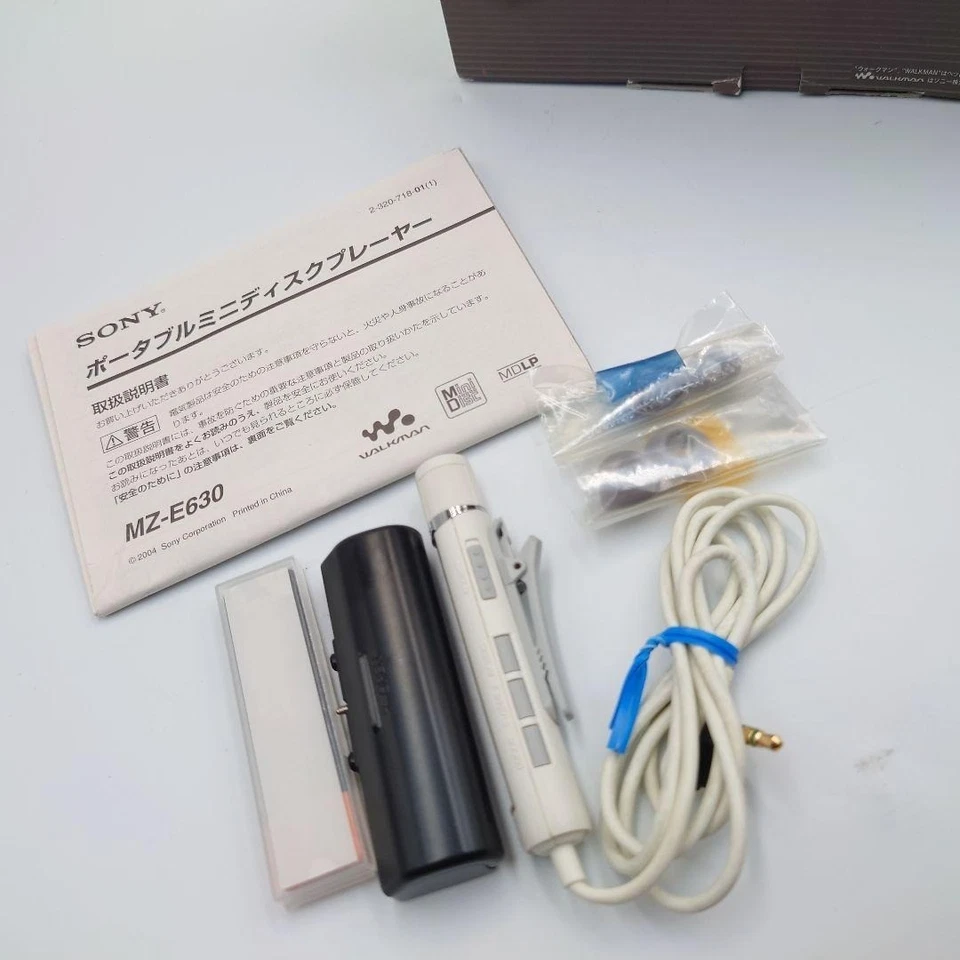 SONY MD Walkman MZ-E630 Portable MiniDisc Player w/Box Tested From JAPAN - Image 2 of 4