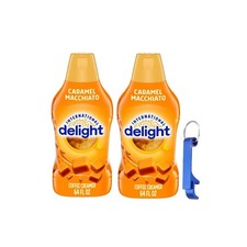 International Delight Caramel Macchiato Coffee Creamer 64oz 2 Pack Keychain