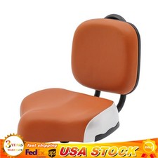 Extra Wide Bicycle Tricycle Saddle Seat with BackSupport Bike Seat with Backrest