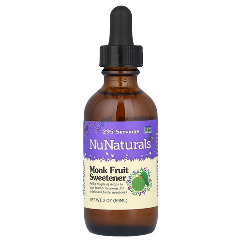 NuNaturals Lo Han Supreme Monk Fruit 2 oz 59 ml Sugar-Free