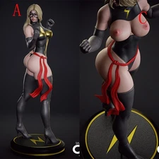Ms. Marvel 3D Printing Unassembled Unpainted Resin Kits Garage Kits