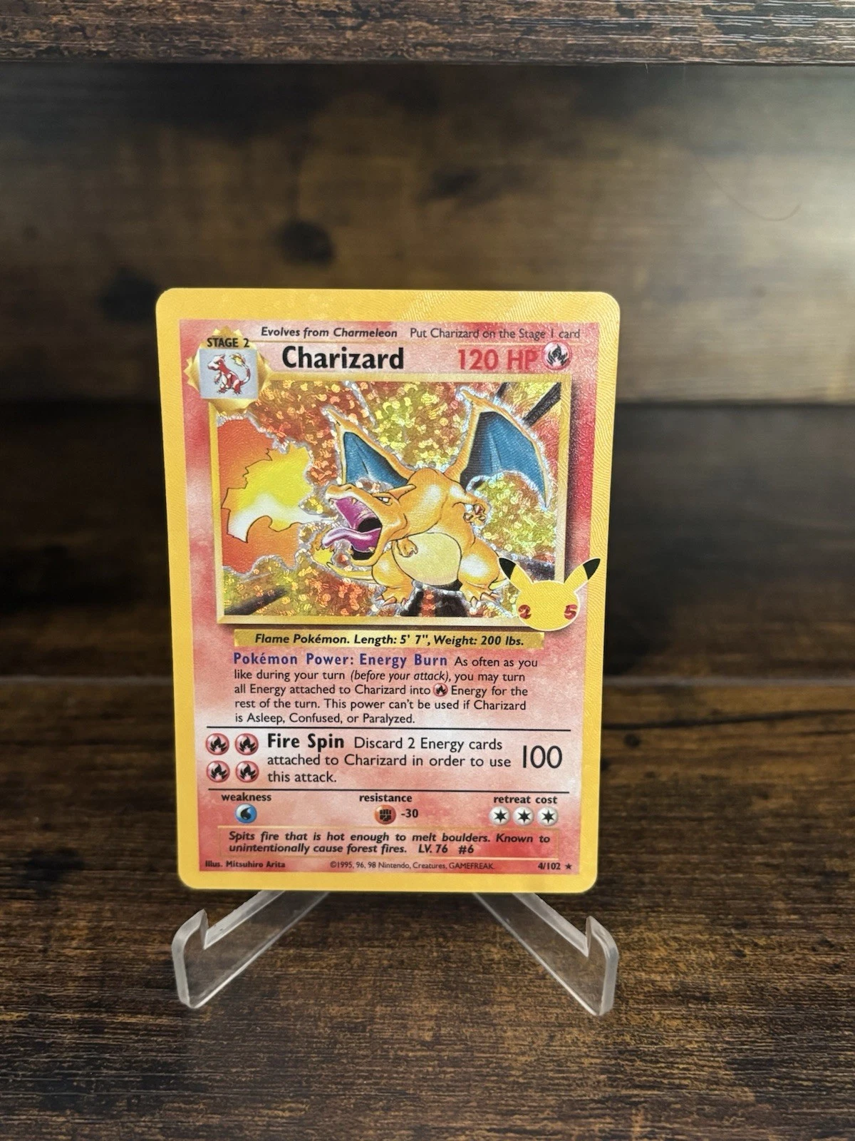 Pokemon Celebrations: Classic Collection - Charizard 4/102 - NM