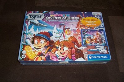 Escape Game Adventkalender und Puzzle - Set noch original verpackt