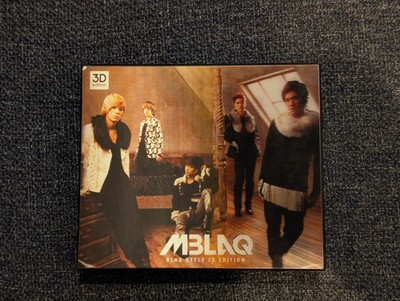 MBLAQ 1st album repackage BLAQ Style 3D Edition K-Pop 2011 [SUPER RARE & OOP] 