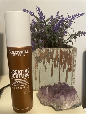 Goldwell StyleSign Creative Texture Unlimitor 4 Strong Spray Wax 4.6 oz