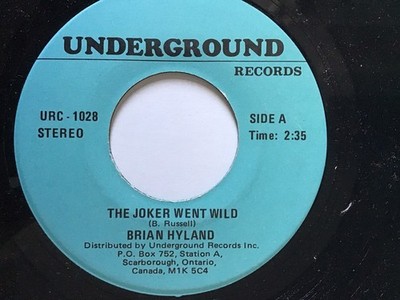 Brian Hyland - The Joker Went Wild / Bobby Harris - Mr Success- M-