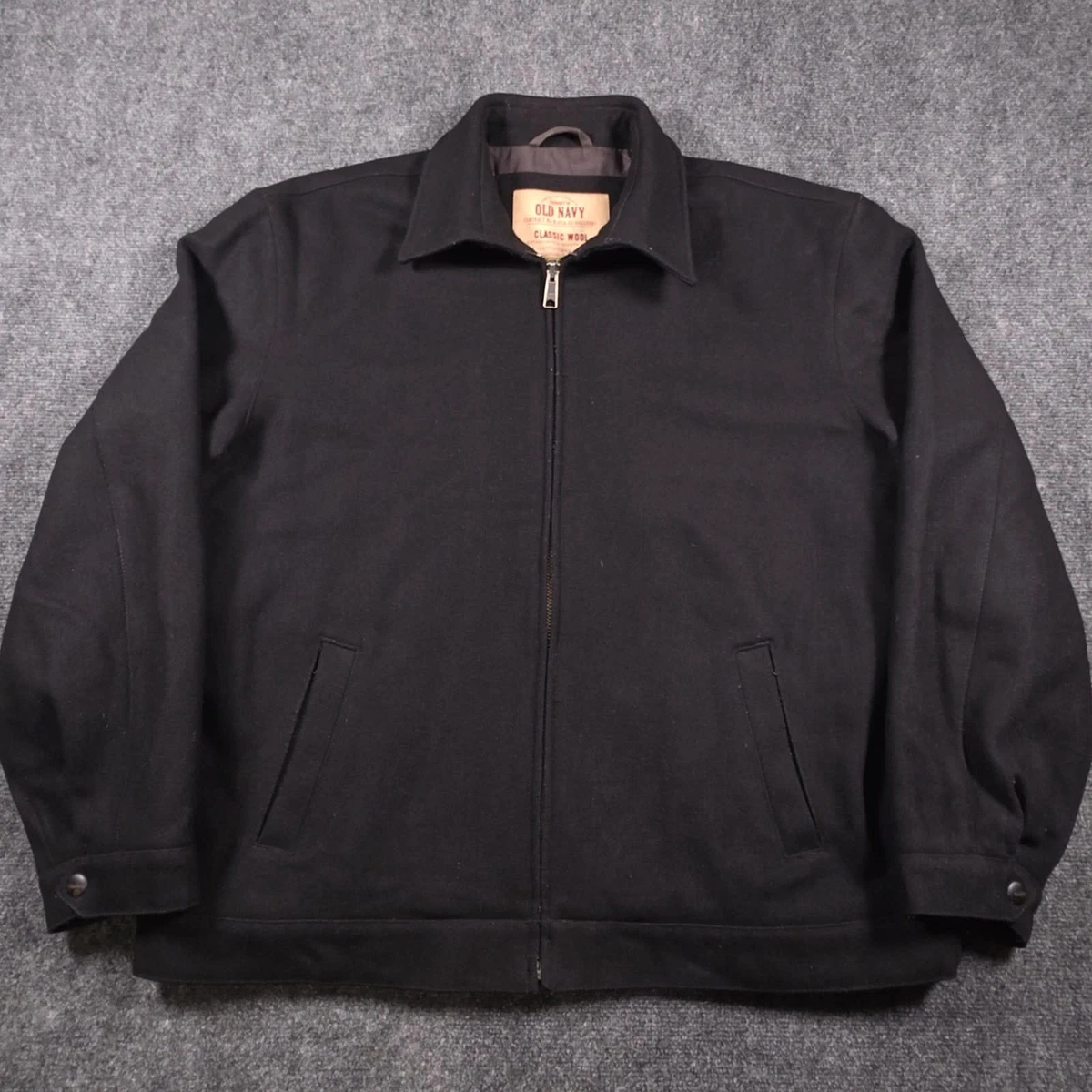 Old Navy Black Coats, Jackets & Vests Wool Outer Shell for Men | eBay