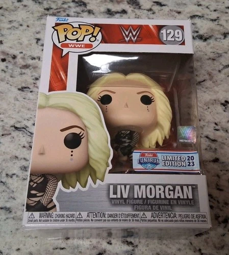 LIV MORGAN WWE FUNKO POP #129 Fun On The Run 2023 Limited Edition