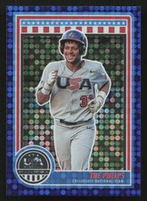 Tre Phelps #79 2025 Panini Stars & Stripes USA Baseball Baseball (3S)