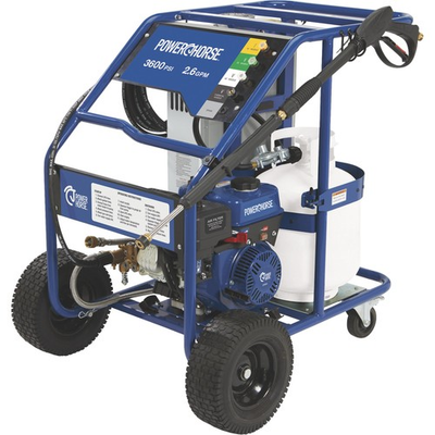 #ad Powerhorse Gas Hot Water Pressure Washer with Propane Burner 3600 PSI 2.6 GPM $1049.99