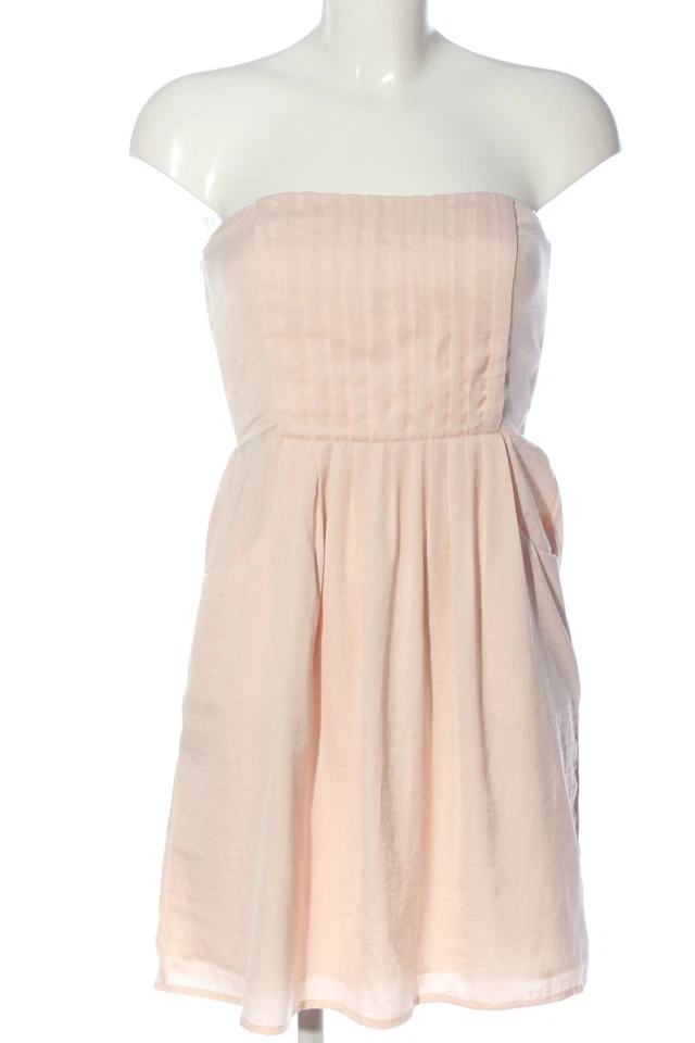 MANGO SUIT Vestido strapless Mujeres Vestido Talla EU 32 naranja claro - Imagen 4 de 4