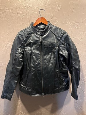 Harley-Davidson  Women's Layering System Cafe Racer Leather Jacket L -98019-23VM