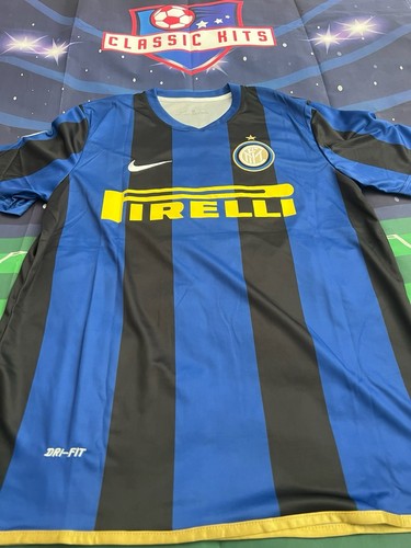 Zlatan Ibrahimovic 08-09 Inter Milan Home Retro Jersey #8 - Picture 2 of 15