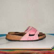 Birkenstock Oita Suede Leather Sandal Slide Women 38 N