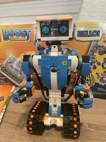 LEGO BOOST #17101 Creative Toolbox 5-in-1 Set-100% COMPLETE ROBOT/CAT/GUITAR/ETC