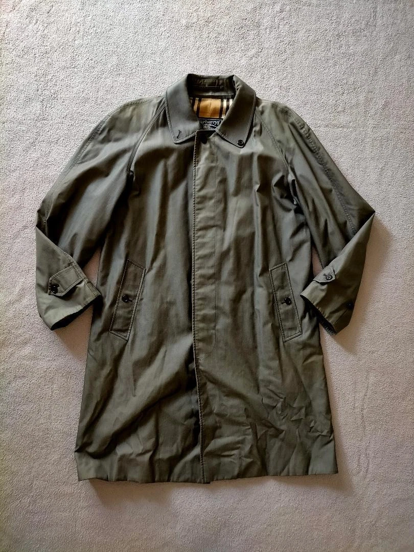 Burberrys Trench Cappotto Vintage Uomo #EE AFA