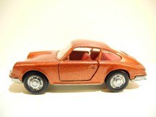 SCHUCO VINTAGE DIECAST 1:66 PORSCHE 911 S # 813 -- 301 813 COPPER RED MET. 1969-