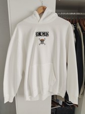 Felpa con cappuccio Primark x One Piece - L - Bianca - Nuova con etichetta
