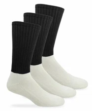Jefferies Socks Mens Military Combat Cushion Odor Control Boot Crew Socks 3PK