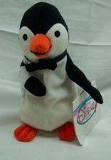 Walt Disney Store Mary Poppins PENGUIN WAITER 6" Bean Bag Stuffed Animal Toy NEW