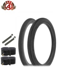 SCHWINN STYLE MINI BRICK 20X 1.75 S2 & 20 X 2.125 S2 STINGRAY SLICK TIRE 6PC SET