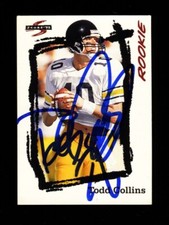 1995 SCORE TODD COLLINS #273 BILLS AUTOGRAPH SIGNED VINTAGE