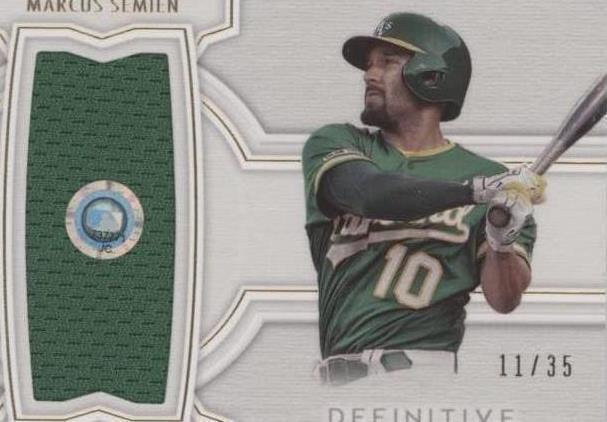 2020 Topps Definitive Collection - Marcus Semien #DJRC-MS - 1 of 1