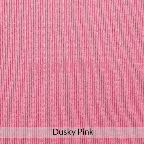 Cotton Knit Rib Strech Fabric for Apparel Trim Cuffs Waistbands Revamp Ribbing - Picture 39 of 70
