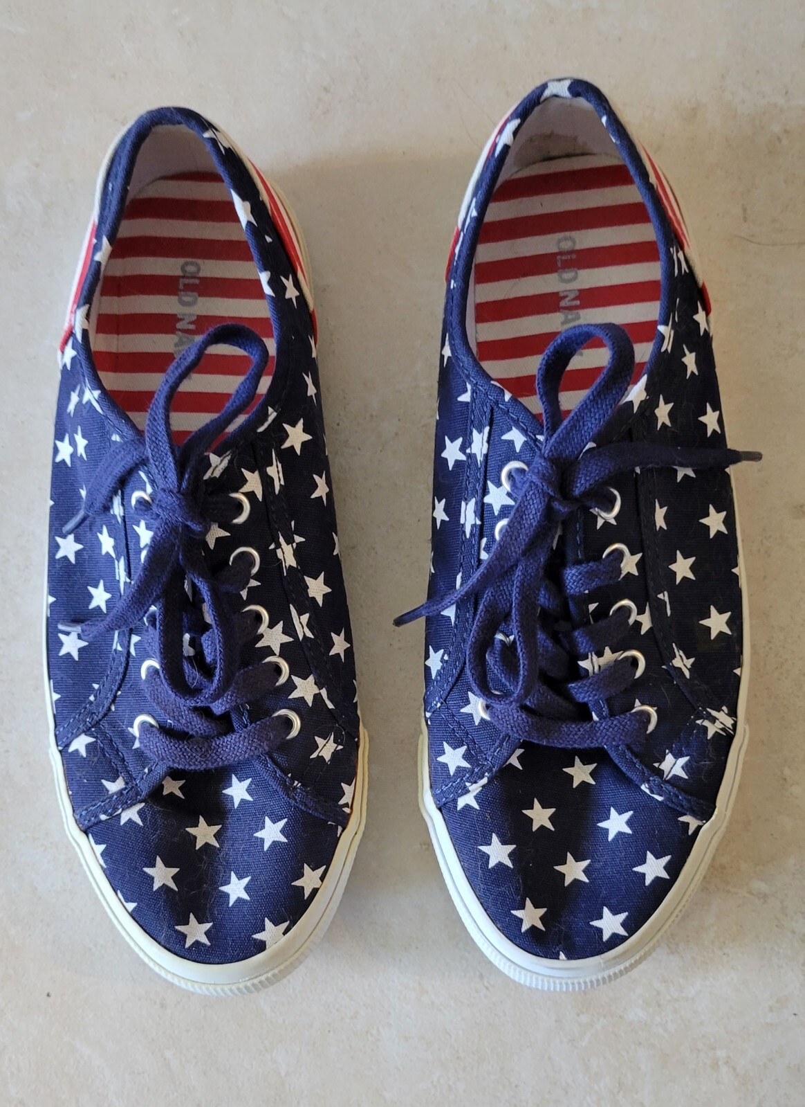 Old Navy boat shoes canvas Women's size VULC Sneakers