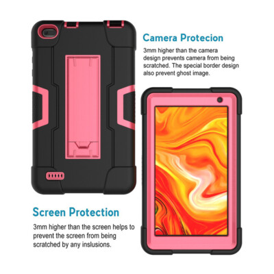 Custodia Antiurto In Silicone Per Tablet 7 Pollici – Compatibile Vankyo, Fusion5, Aeezo, Tronpad E Altri