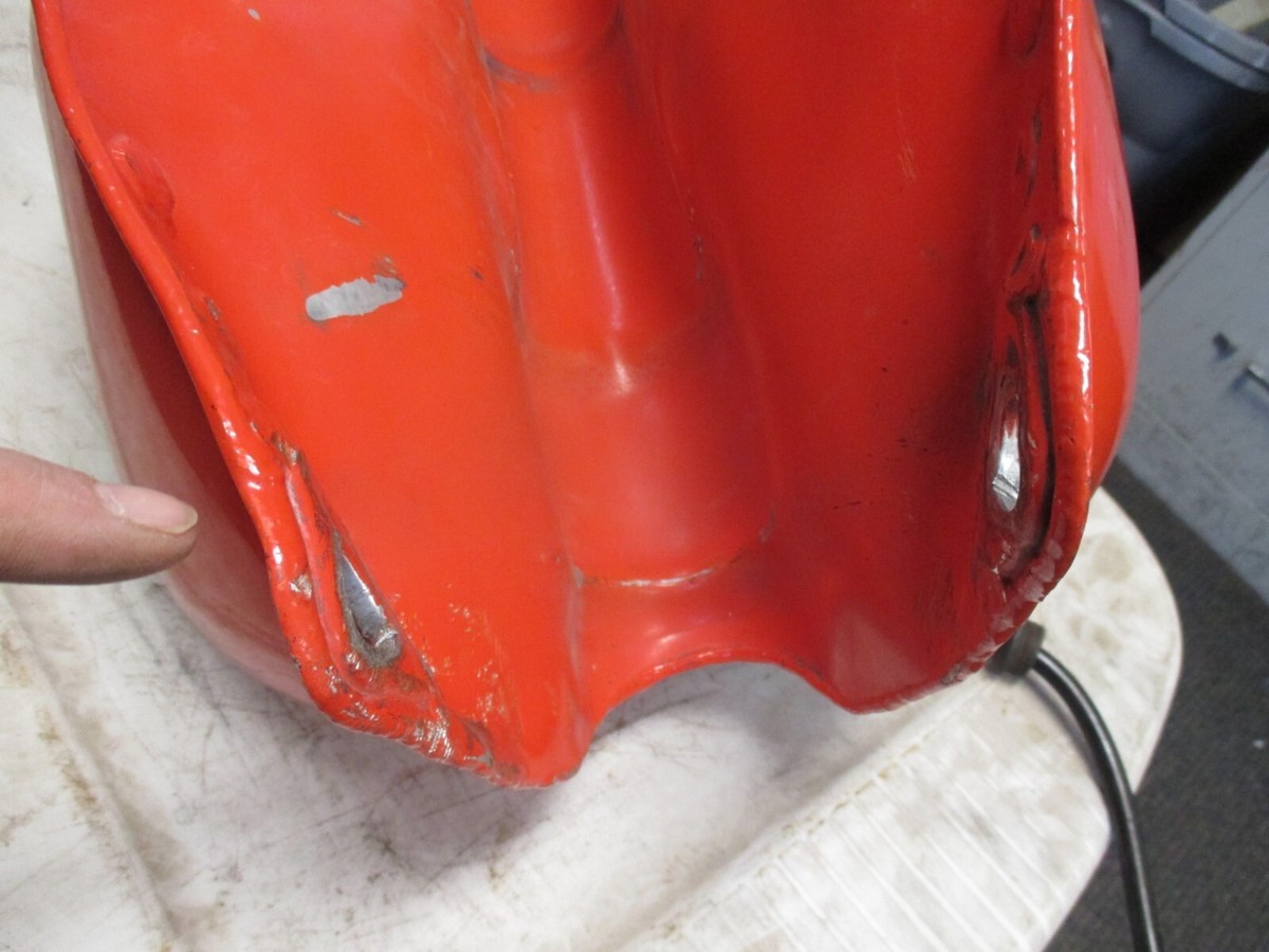 Honda OEM Aluminum Tahitian Red Elsinore Gas Tank *R23* | eBay