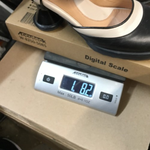 John Fluevog Shoes Womens 7 Elif Pumps Black Leather Buckle Casual Heels - 第 21/22 張圖片