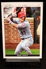 Mike Trout 2022 Topps x Derek Jeter Call of the Captain Base #36 Angels