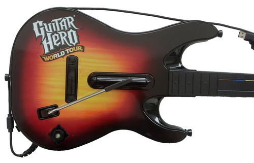 VERY RARE NEW Xbox 360 Wired Guitar Hero World Tour DEMO Kiosk Version 60319.805 - Picture 7 of 9