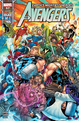Avengers Issue #57 2022 Main Cover Marvel NM | eBay